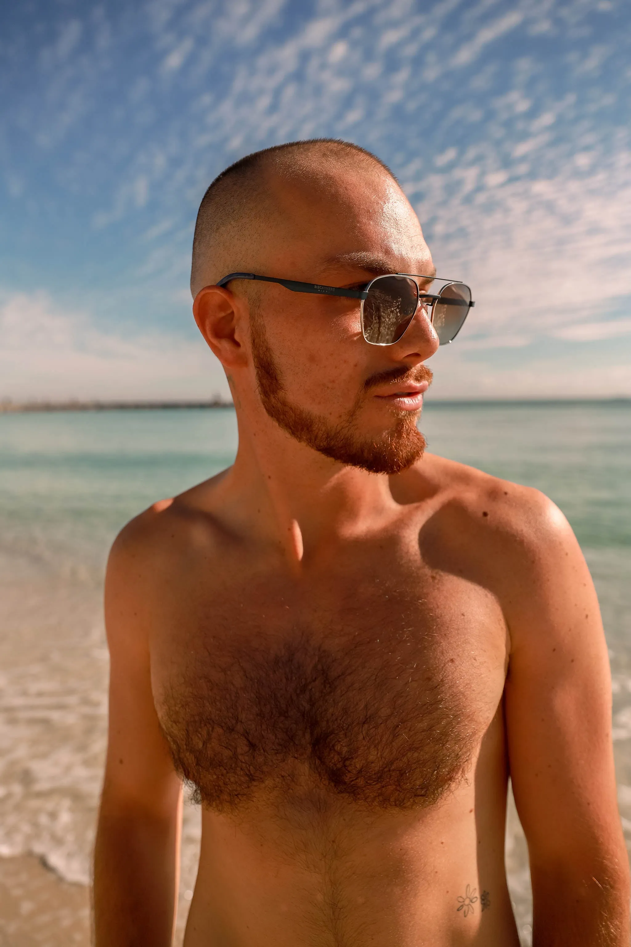 Biscayners Woodcrest Blue Men's Sunglasses sold by Zulily product image thumbnail 3