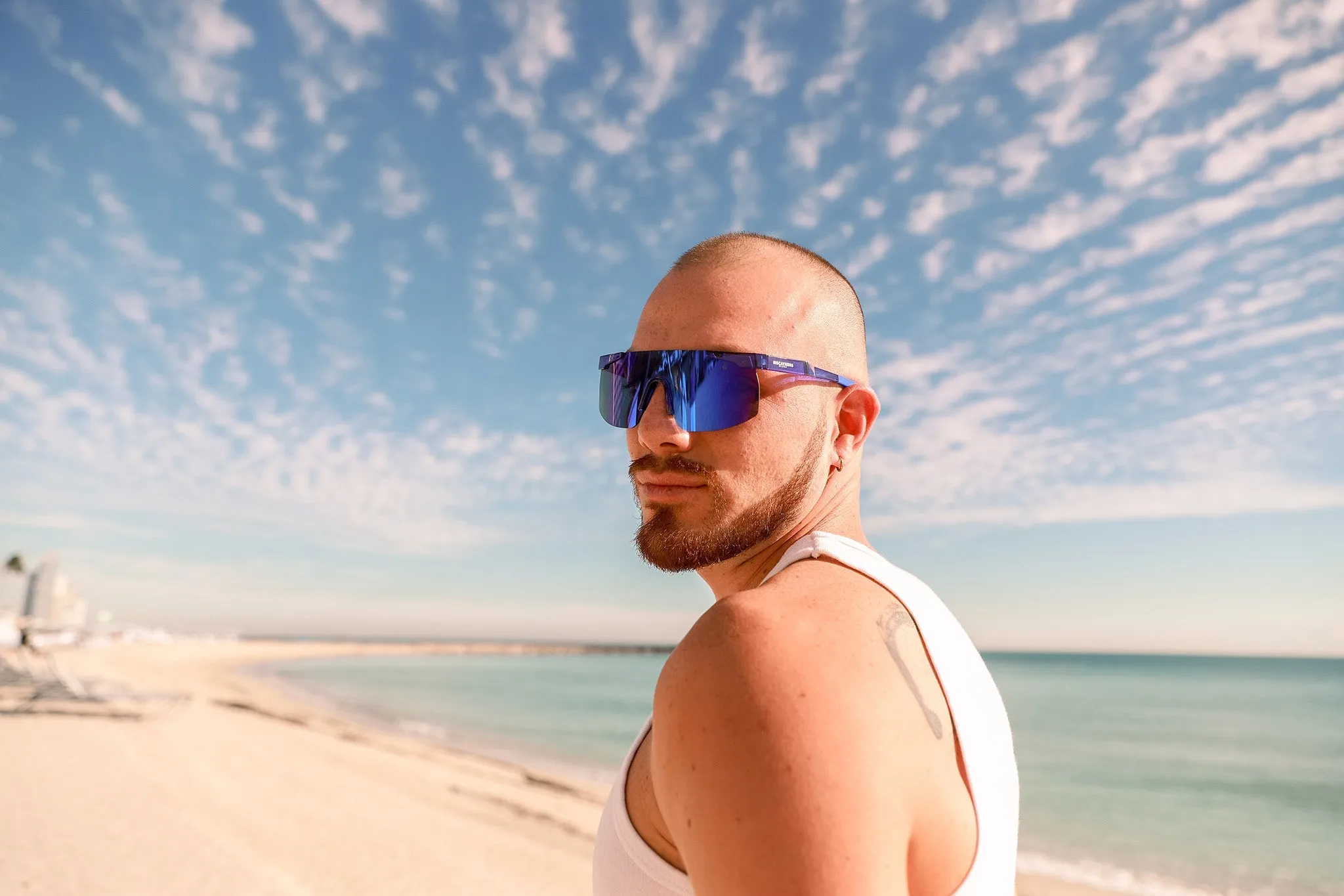 Biscayners Cypress Blue Men's Sunglasses sold by Zulily product image thumbnail 5