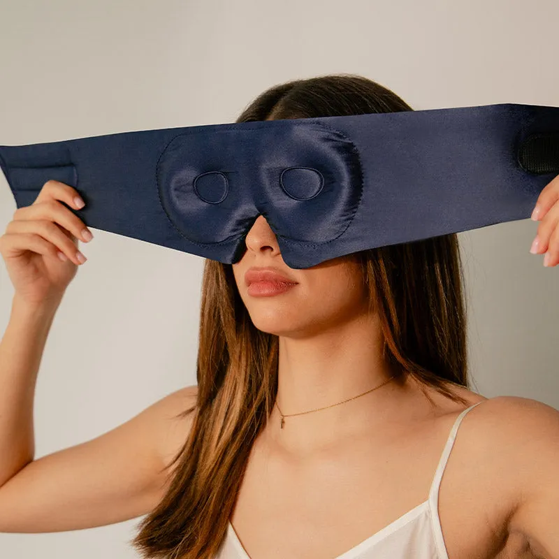 Drowsy Sleep Co. Midnight Blue - Eyelash Protecting Mask sold by Zulily product image thumbnail 3