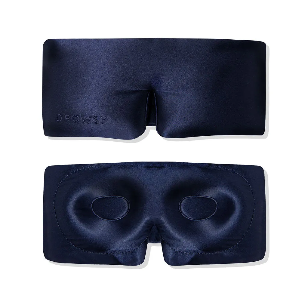 Drowsy Sleep Co. Midnight Blue - Eyelash Protecting Mask sold by Zulily