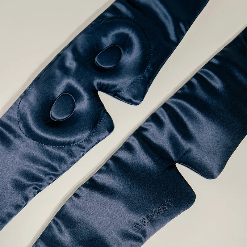 Drowsy Sleep Co. Midnight Blue - Eyelash Protecting Mask sold by Zulily product image thumbnail 4