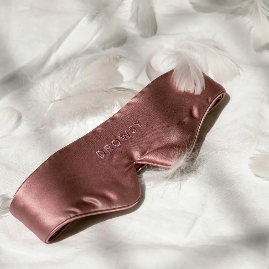 Drowsy Sleep Co. Featherweight Silk Eye Mask Damask Rose sold by Zulily product image thumbnail 2