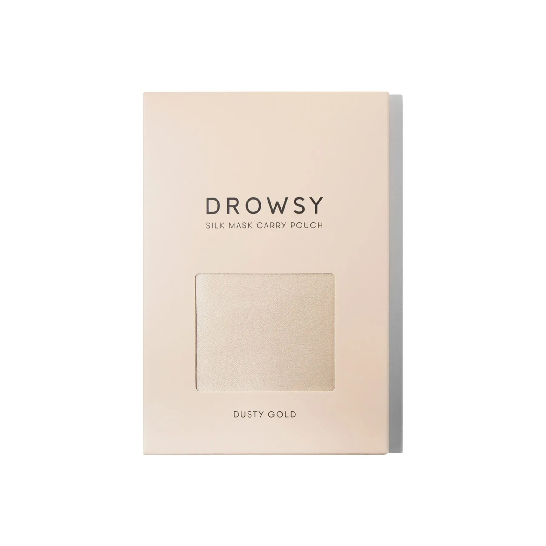 Drowsy Sleep Co. Dusty Gold Silk Carry Pouch sold by Zulily product image thumbnail 3