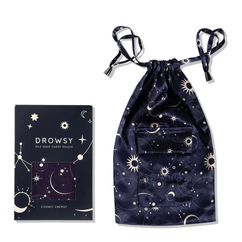 Drowsy Sleep Co. Cosmic Energy Silk Carry Pouch sold by Zulily