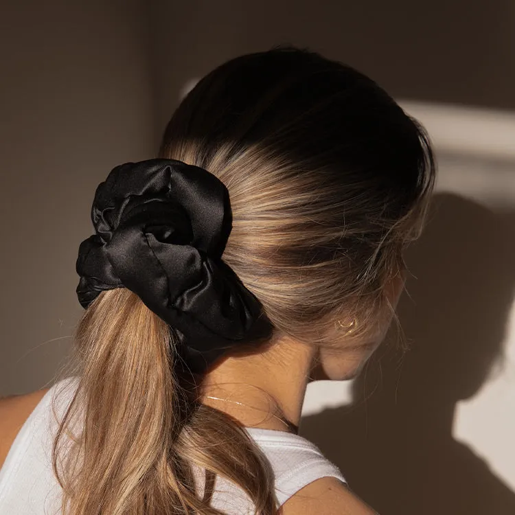 Drowsy Sleep Co. Pillow Scrunchie - Black Jade sold by Zulily