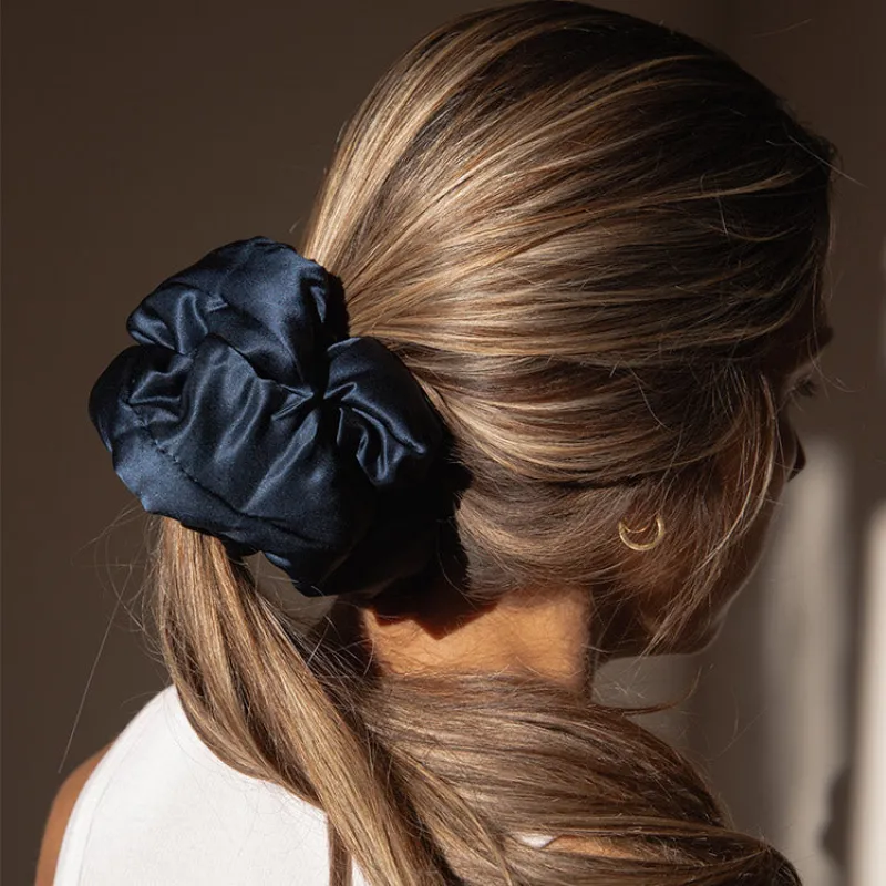Drowsy Sleep Co. Pillow Scrunchie - Midnight Blue sold by Zulily