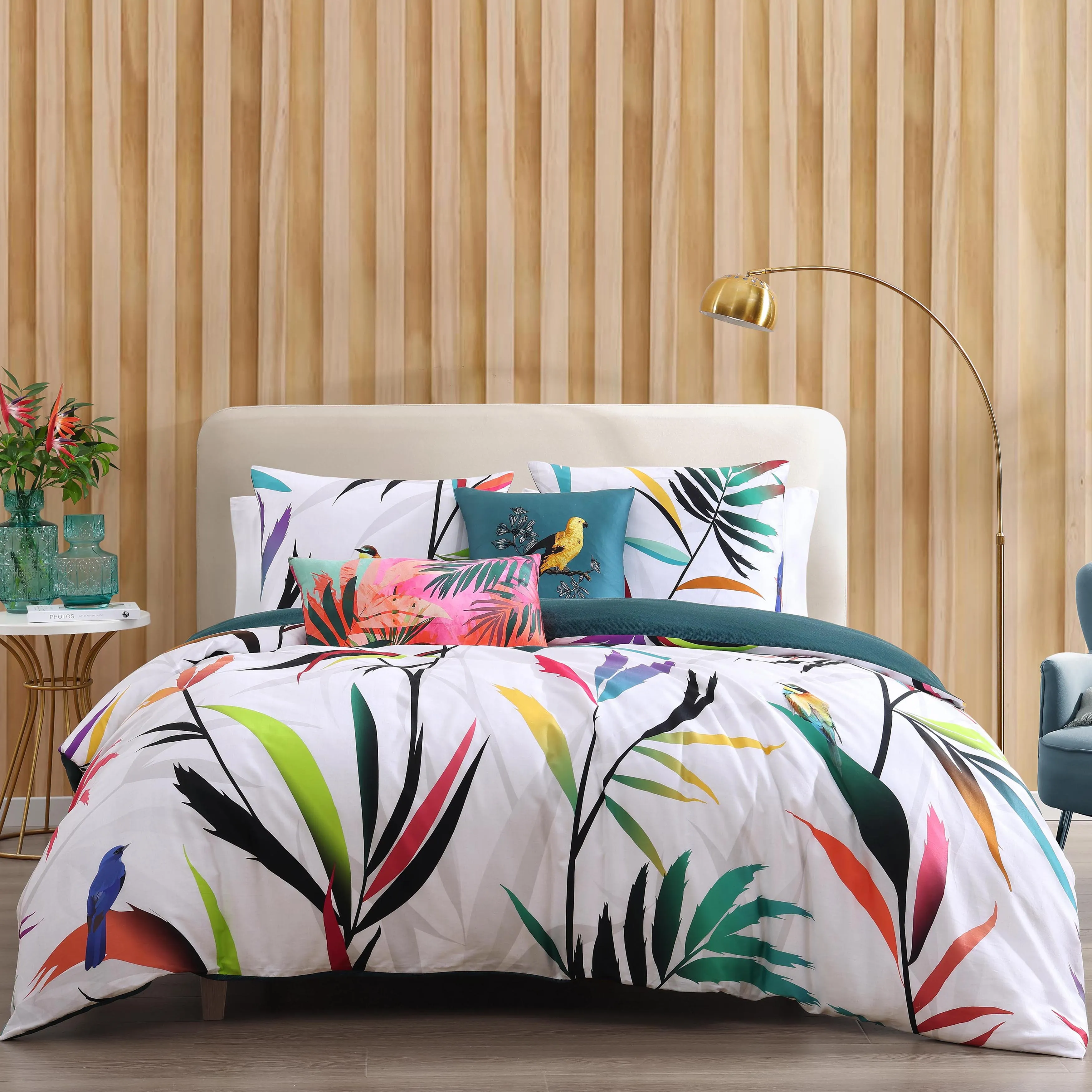 Bebejan Tropical Fusion 5 Piece Reversible Comforter Set sold by Zulily product image thumbnail 2