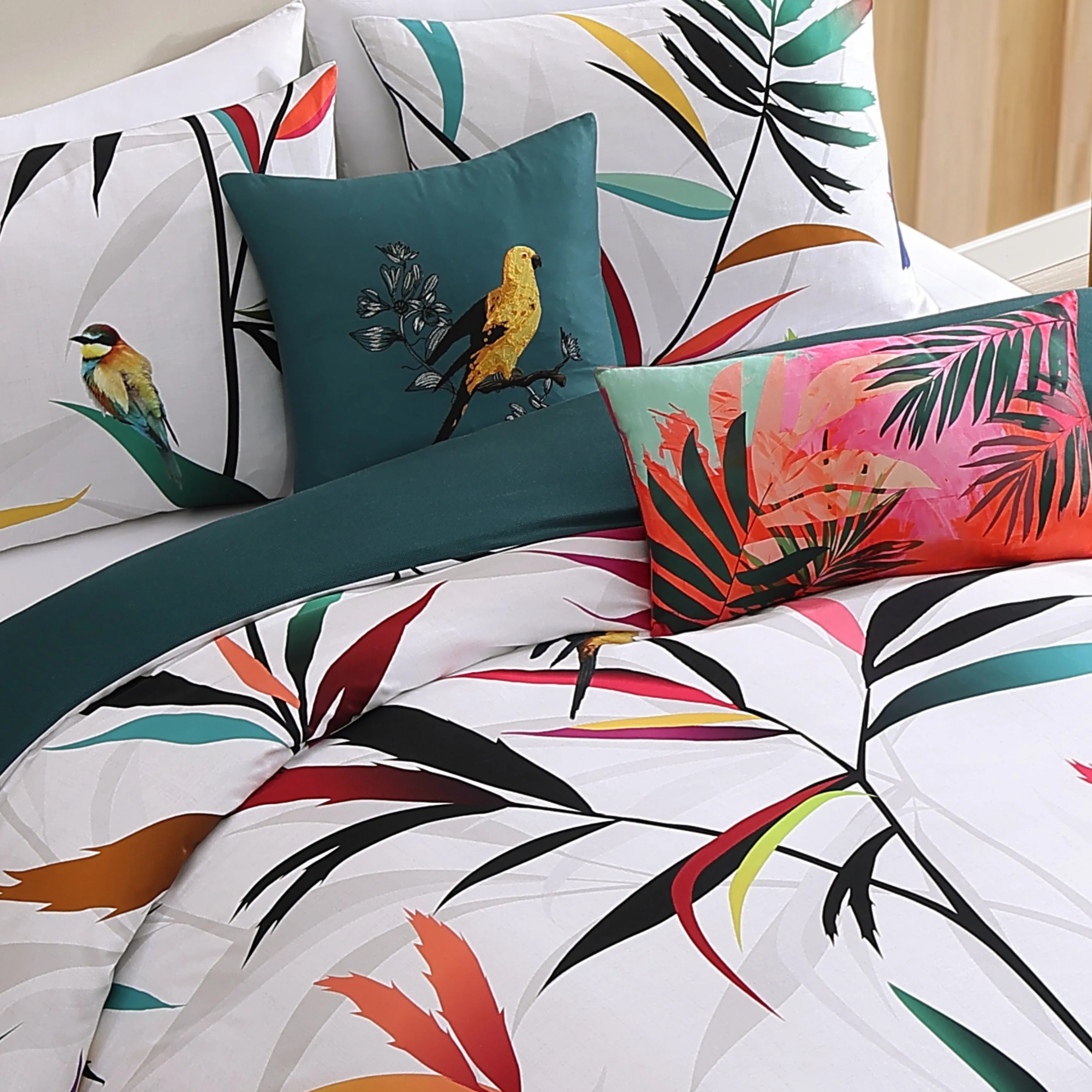 Bebejan Tropical Fusion 5 Piece Reversible Comforter Set sold by Zulily product image thumbnail 4