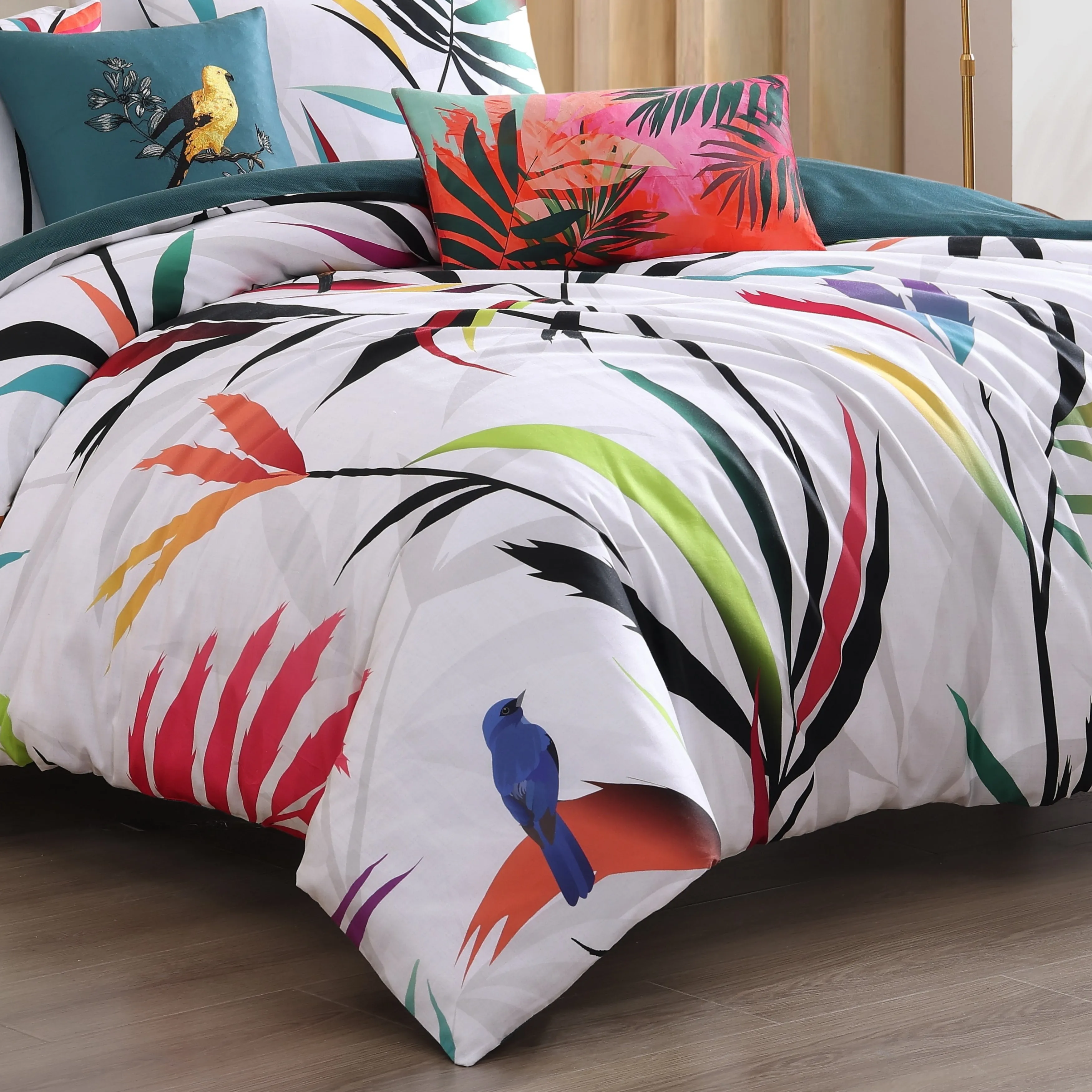 Bebejan Tropical Fusion 5 Piece Reversible Comforter Set sold by Zulily product image thumbnail 5