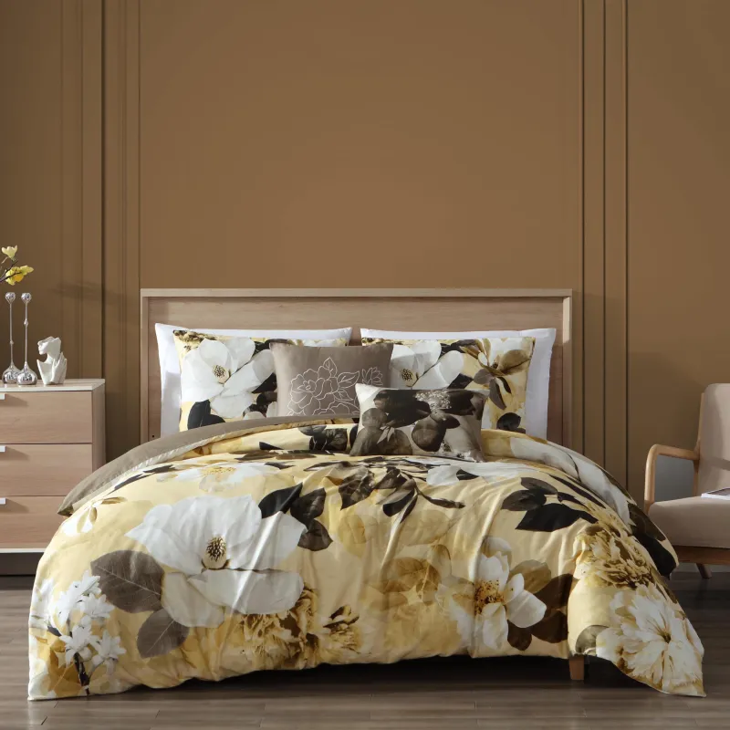 Bebejan Magnolia 5 Piece Reversible Comforter Set sold by Zulily