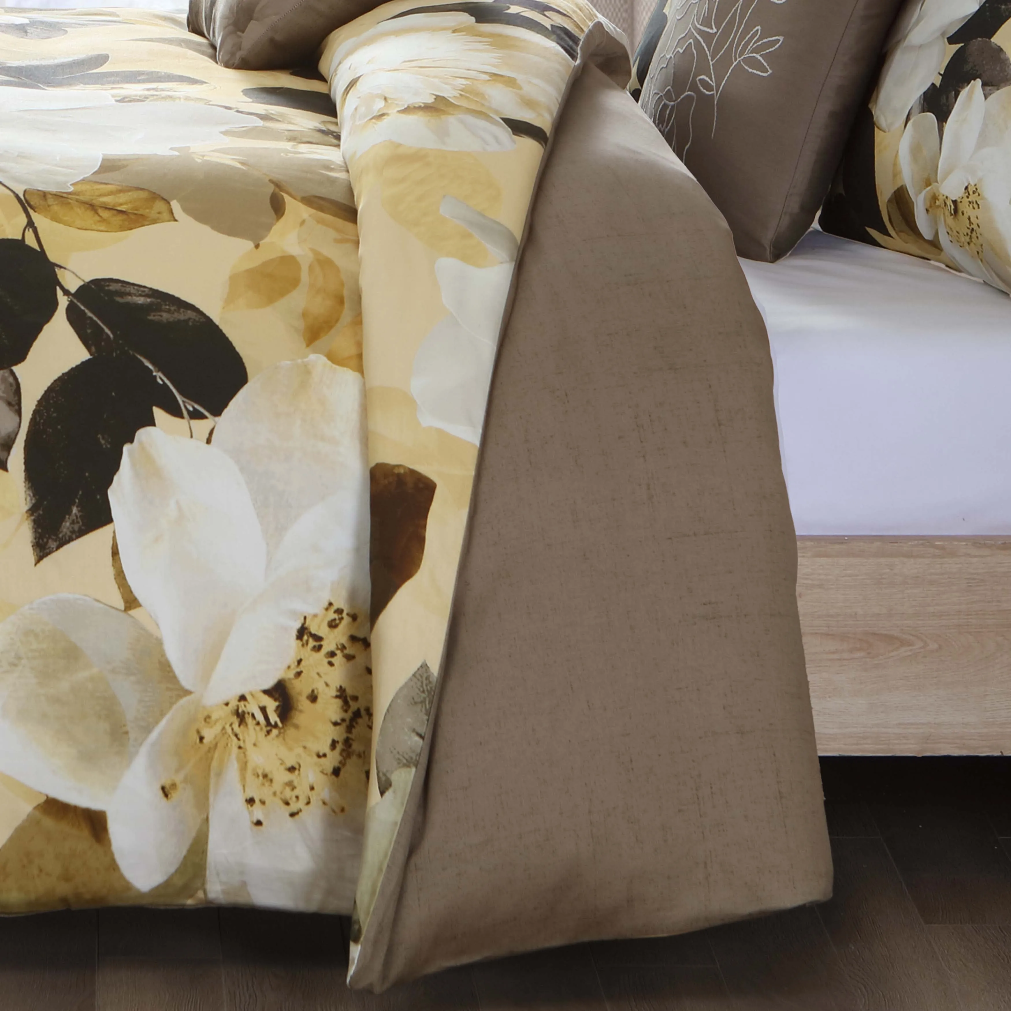 Bebejan Magnolia 5 Piece Reversible Comforter Set sold by Zulily product image thumbnail 5