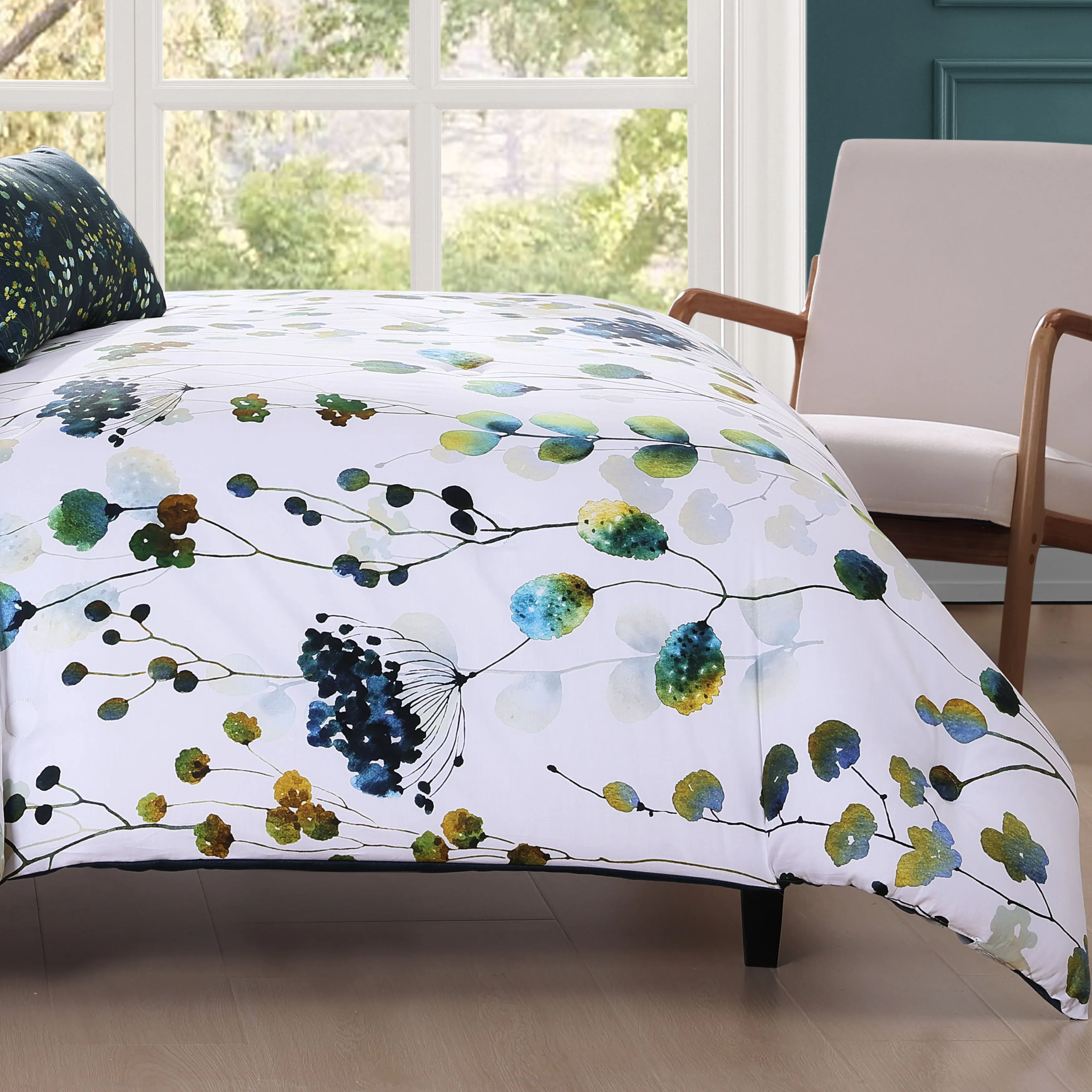 Bebejan Abstract Vines 5 Piece Reversible Comforter Set sold by Zulily product image thumbnail 4