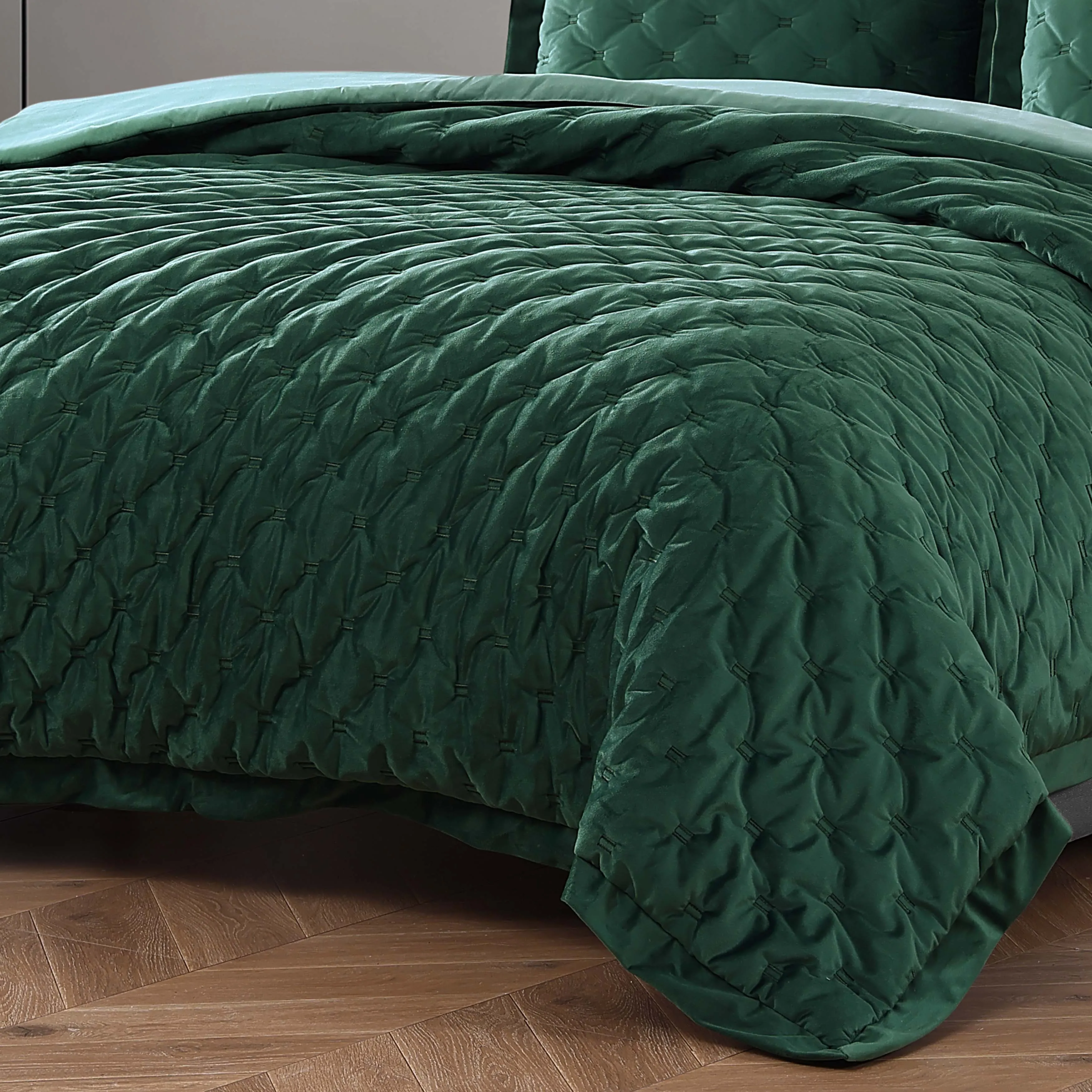 Bebejan 3 Piece Velvet Comforter Set sold by Zulily product image thumbnail 5