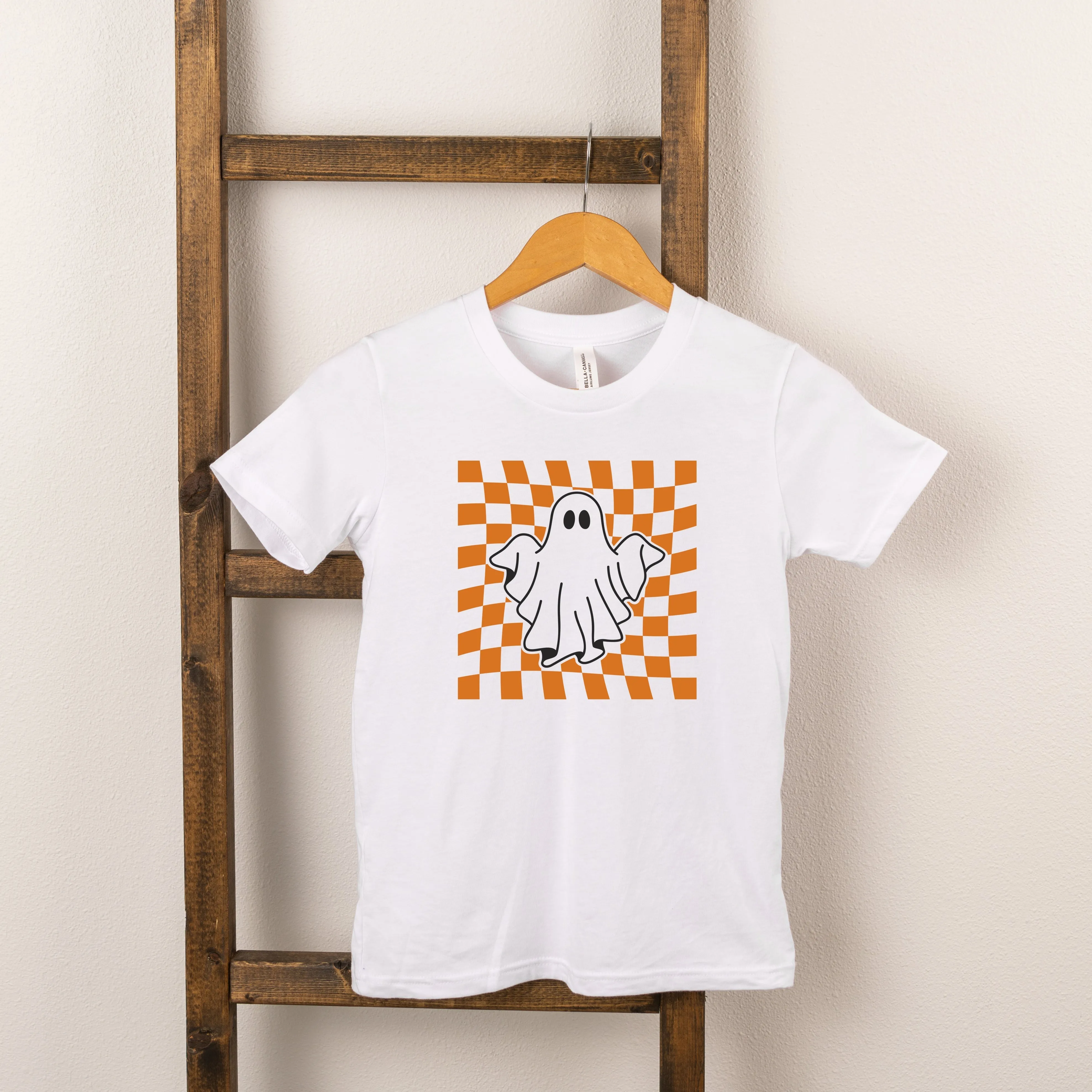 The Juniper Shop Youth Checkered Ghost Short Sleeve Crew Neck sold by Zulily product image thumbnail 3