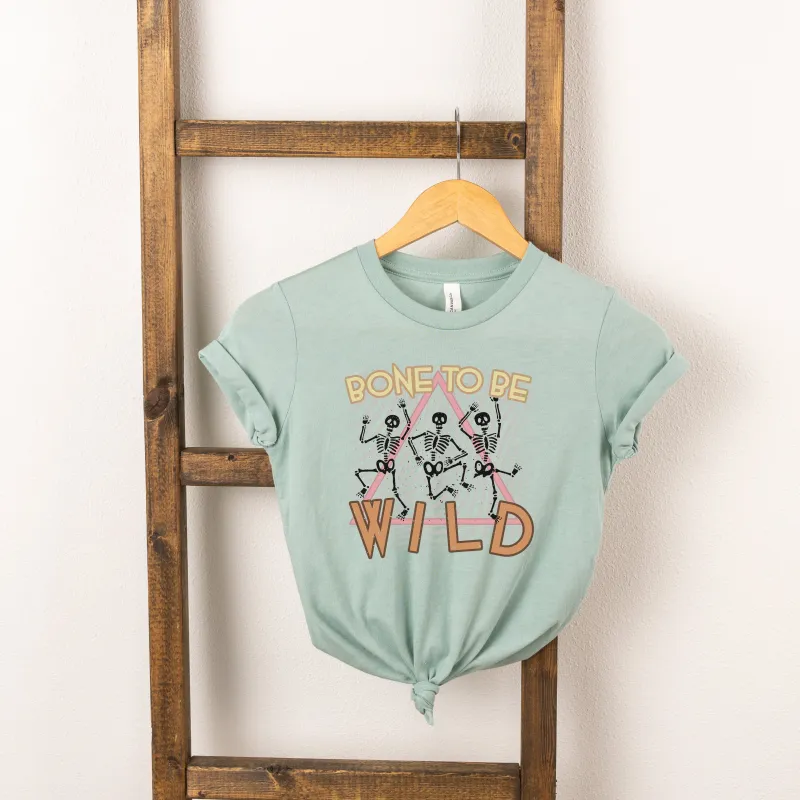 The Juniper Shop Youth Bone To Be Wild Short Sleeve Crew Neck sold by Zulily