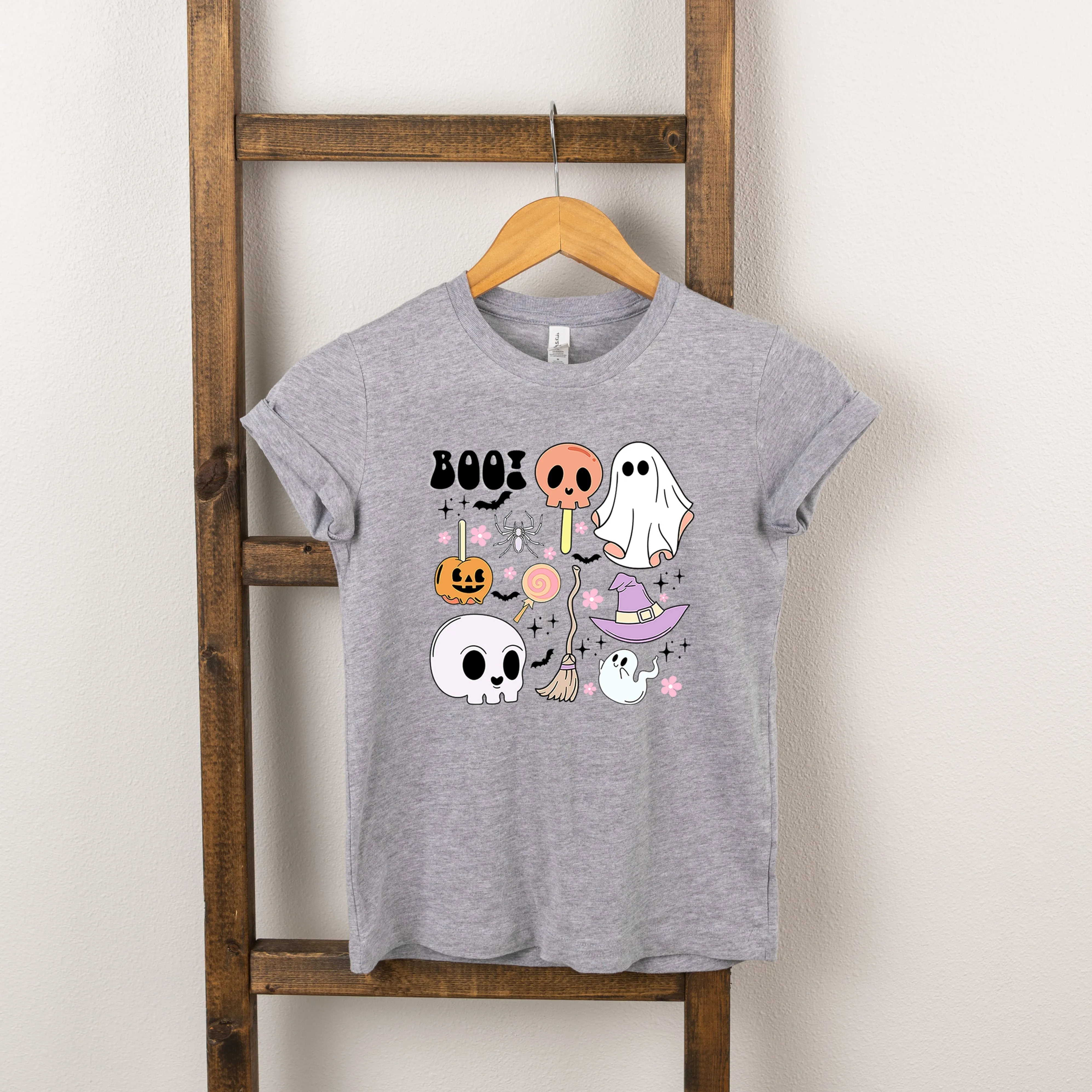 The Juniper Shop Youth Boo Chart Short Sleeve Crew Neck sold by Zulily product image thumbnail 2