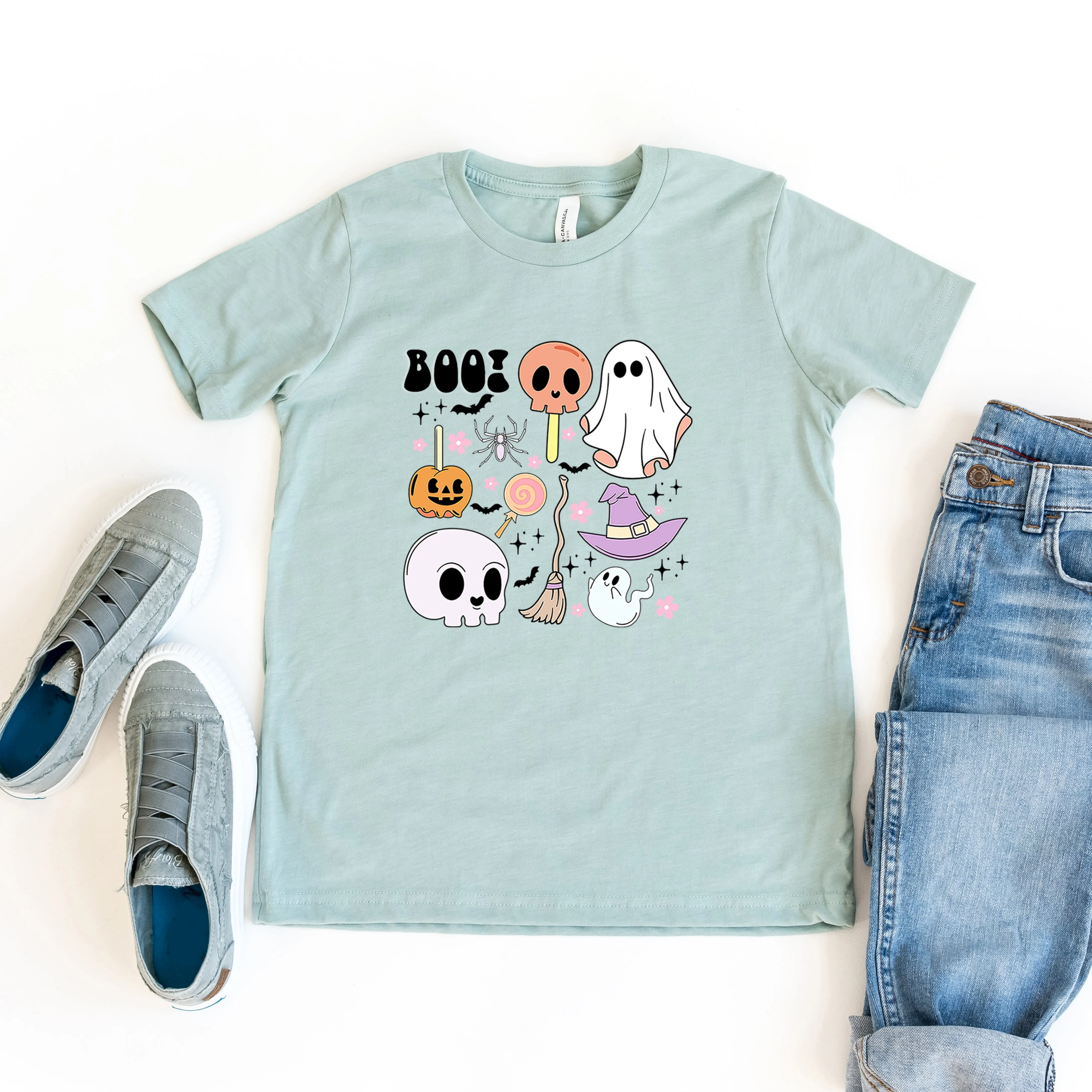 The Juniper Shop Youth Boo Chart Short Sleeve Crew Neck sold by Zulily product image thumbnail 4