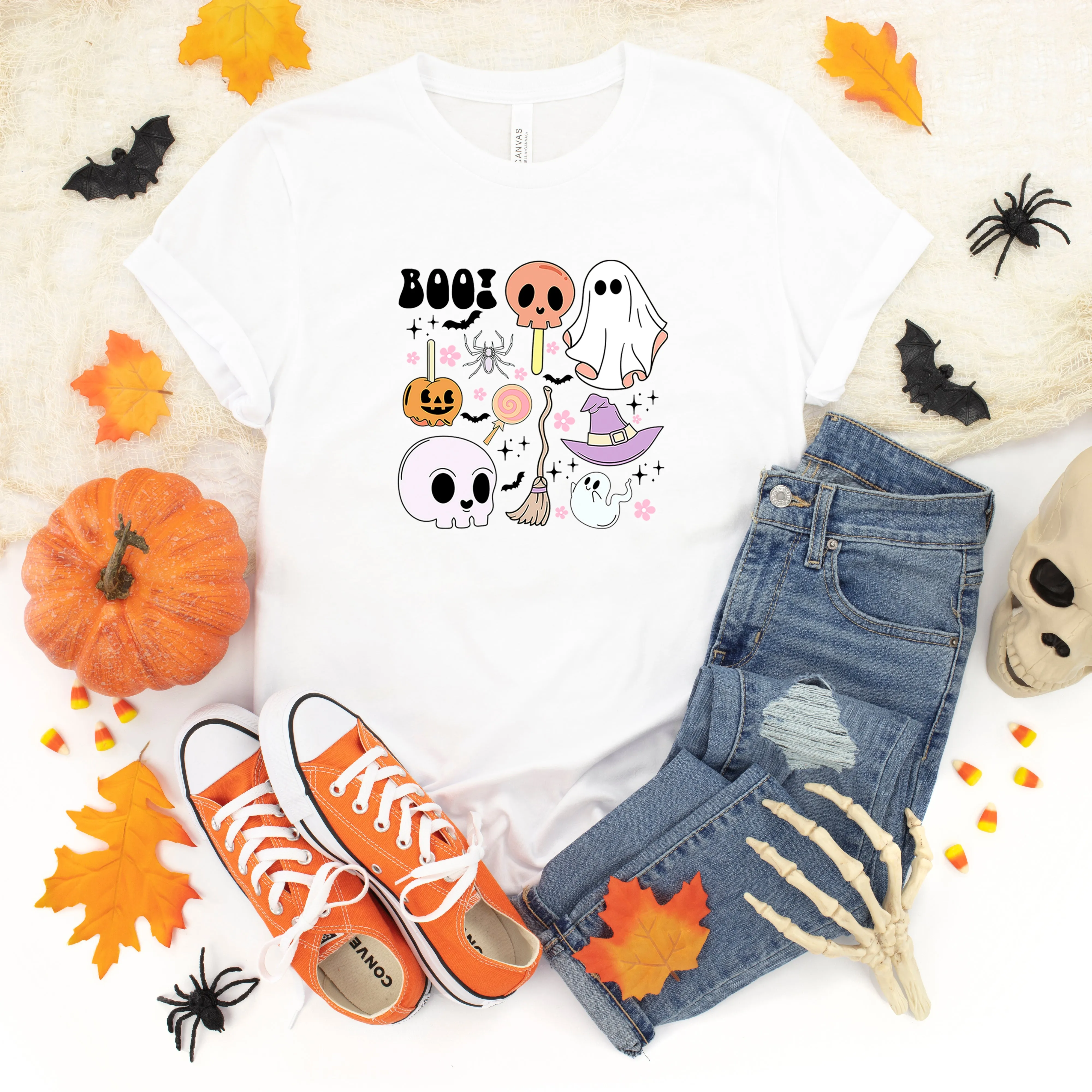 The Juniper Shop Youth Boo Chart Short Sleeve Crew Neck sold by Zulily product image thumbnail 5