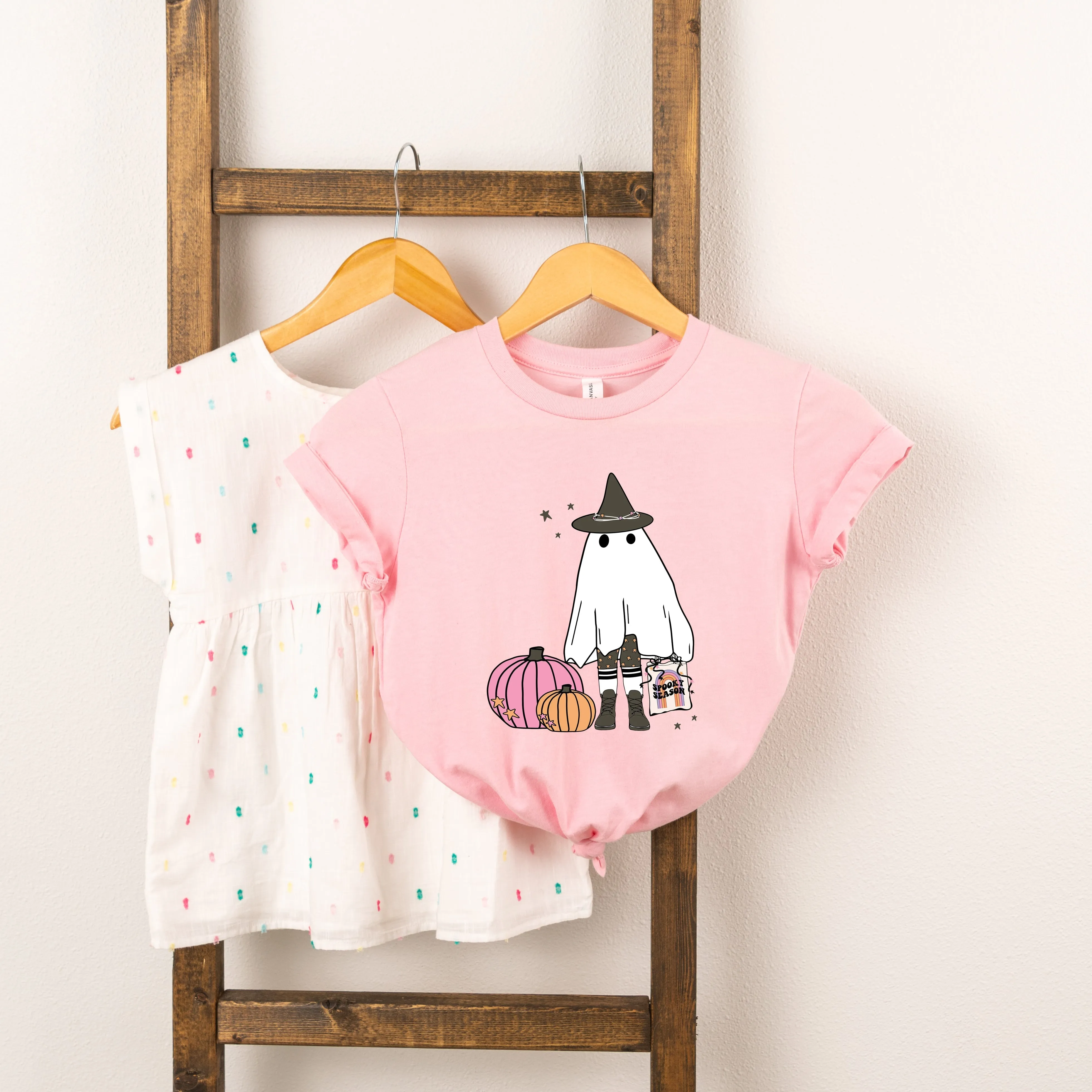 The Juniper Shop Youth Ghost Witch Short Sleeve Crew Neck sold by Zulily product image thumbnail 3