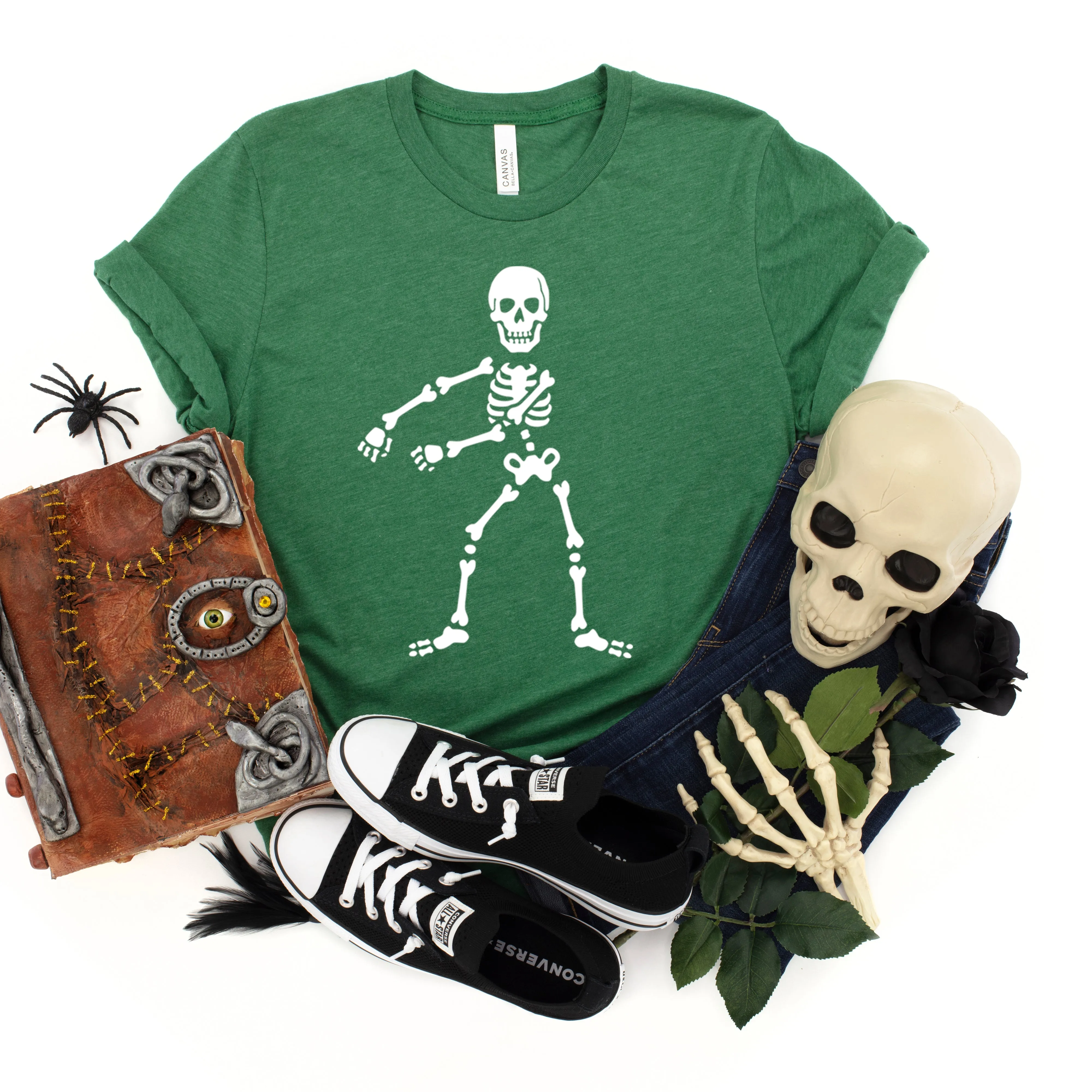 The Juniper Shop Youth Flossing Skeleton Short Sleeve Crew Neck sold by Zulily product image thumbnail 5