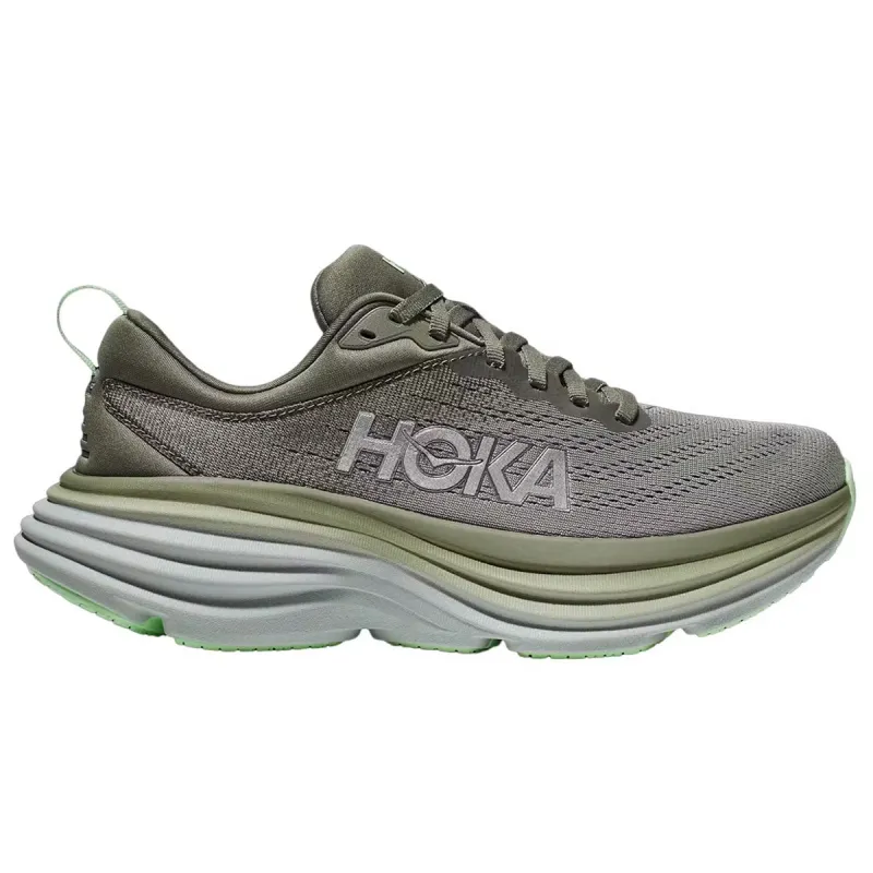 Hoka Men's Bondi 8 Olive Haze/Mercury sold by Zulily