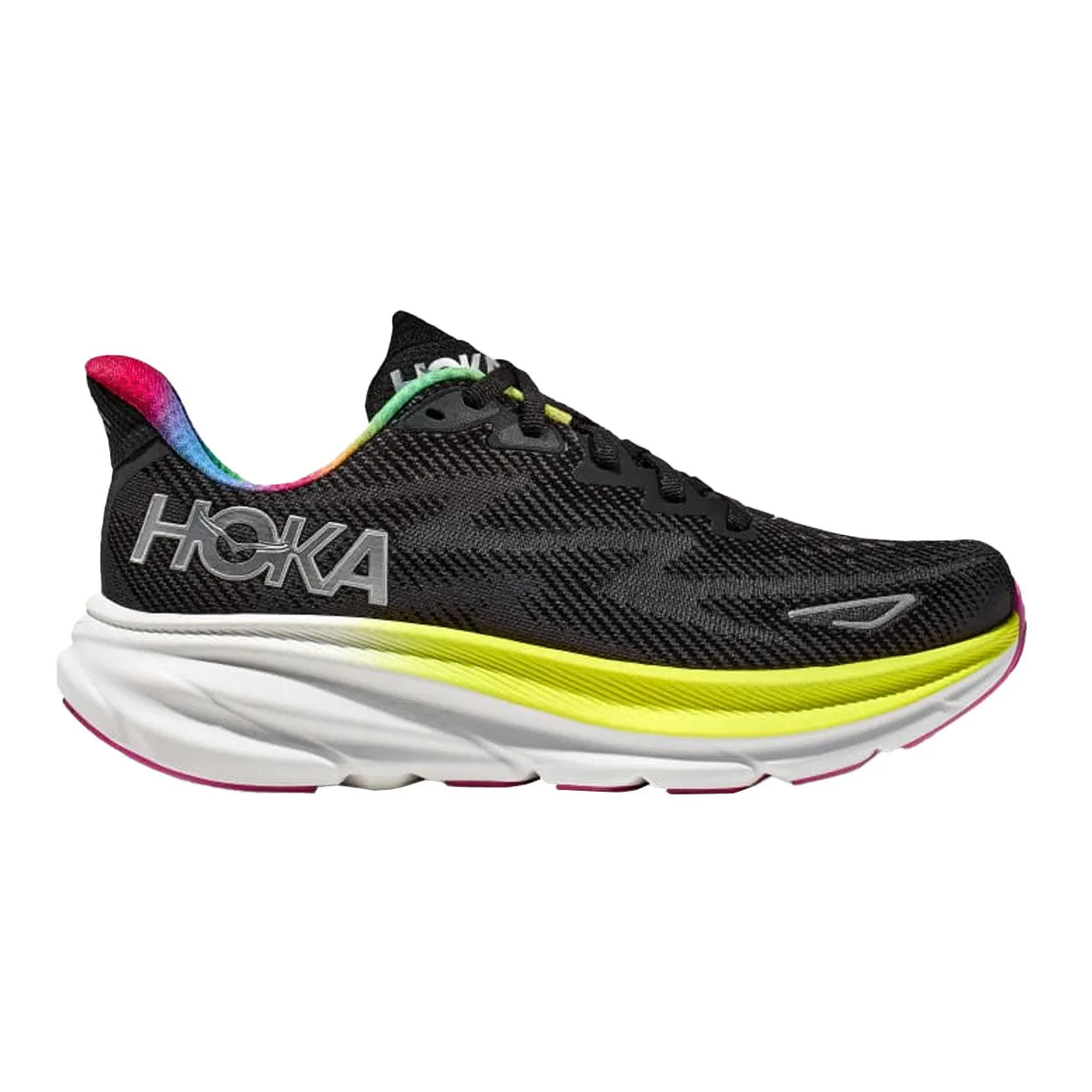 Hoka Men's Clifton 9 Black sold by Zulily