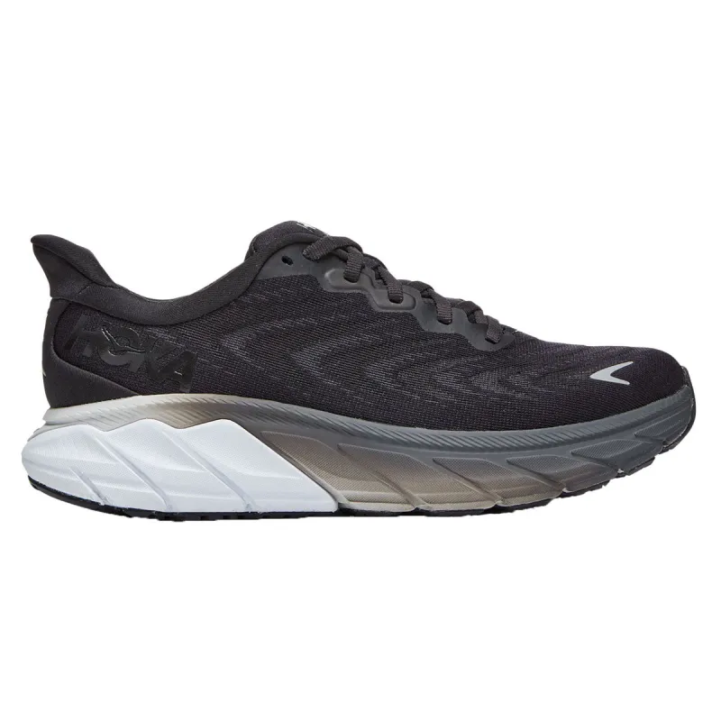 Hoka Women's Arahi 6 Black/White sold by Zulily