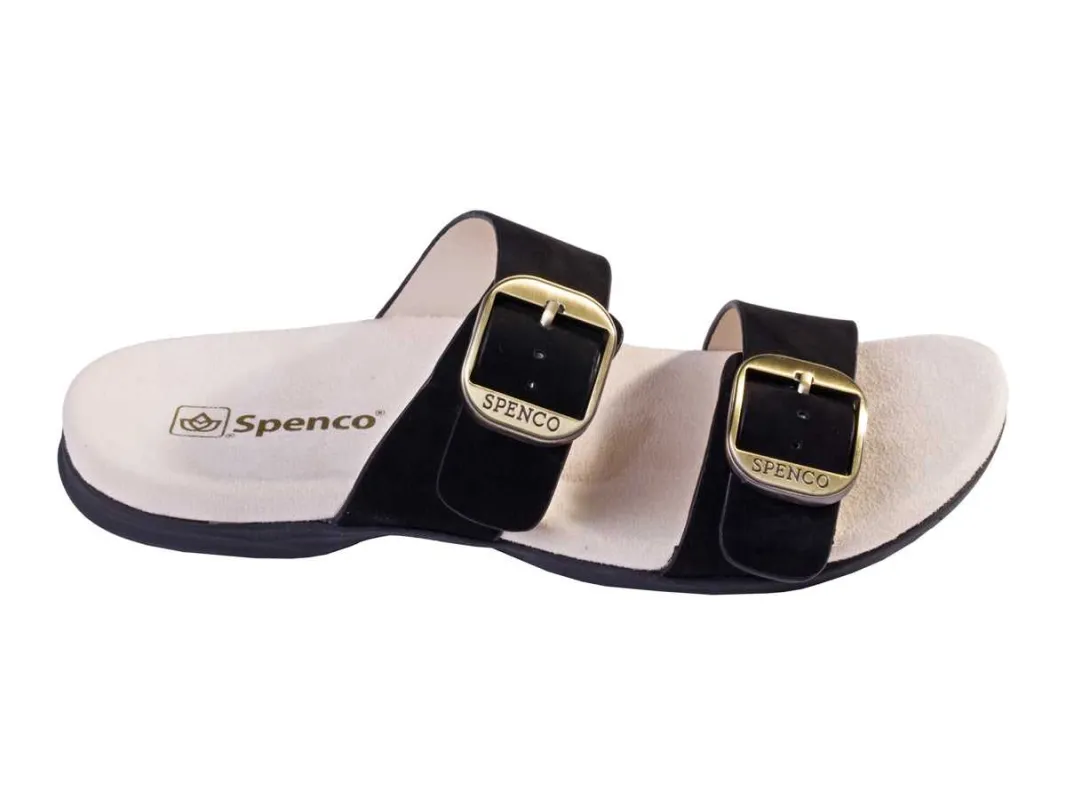 Vista Leather Arch Support Sandals - Wide Width sold by Zulily