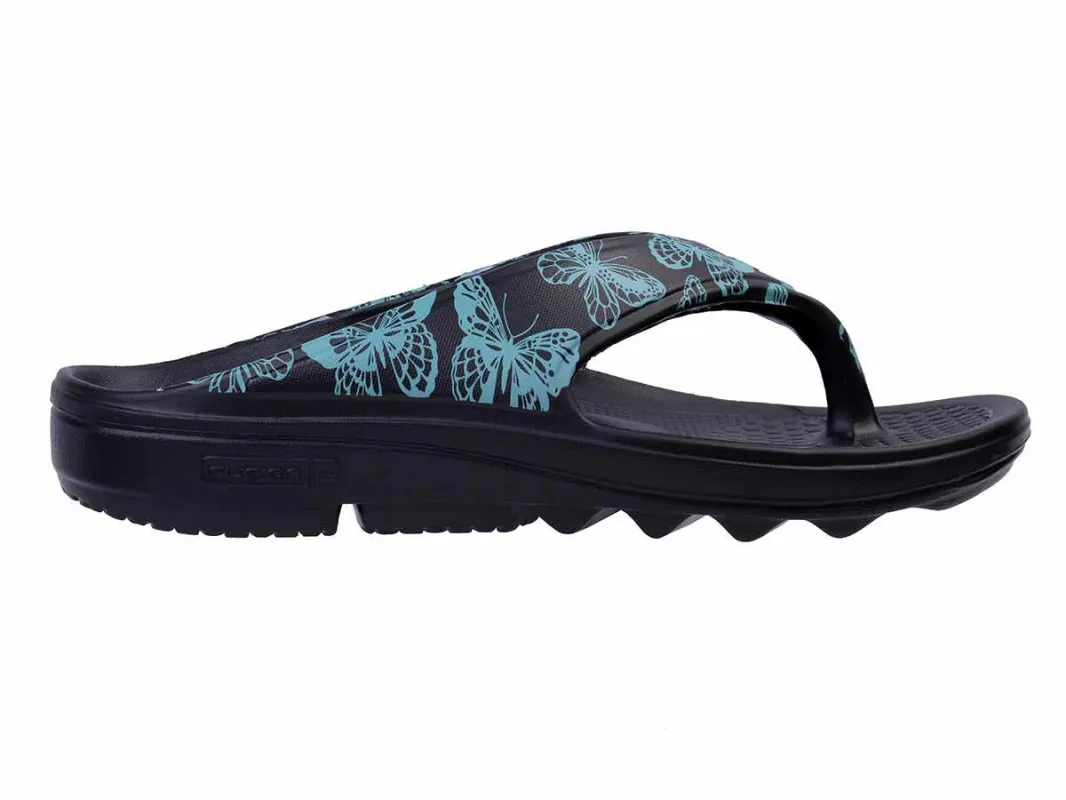Fusion Butterfly Comfort Sandals - Wide Width made by Zulily