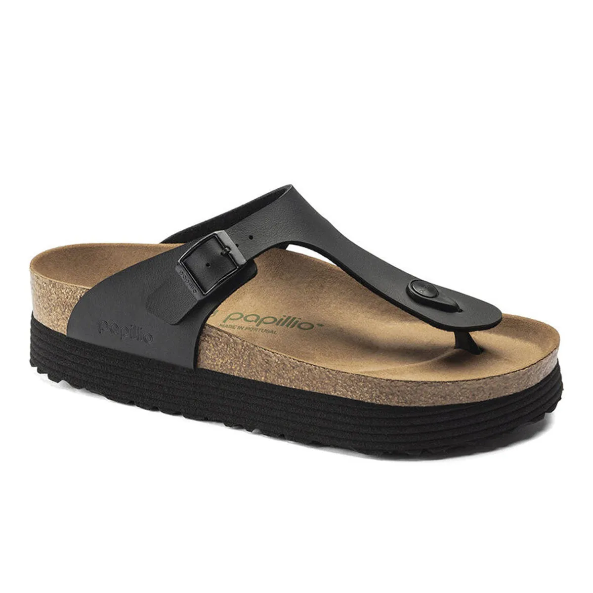 Birkenstock Women's Gizeh Platform Vegan Birko-Flor Sandals sold by Zulily product image thumbnail 4