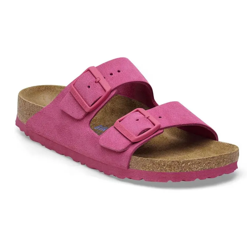 Birkenstock Women's Arizona Platform Suede Leather Sandals sold by Zulily