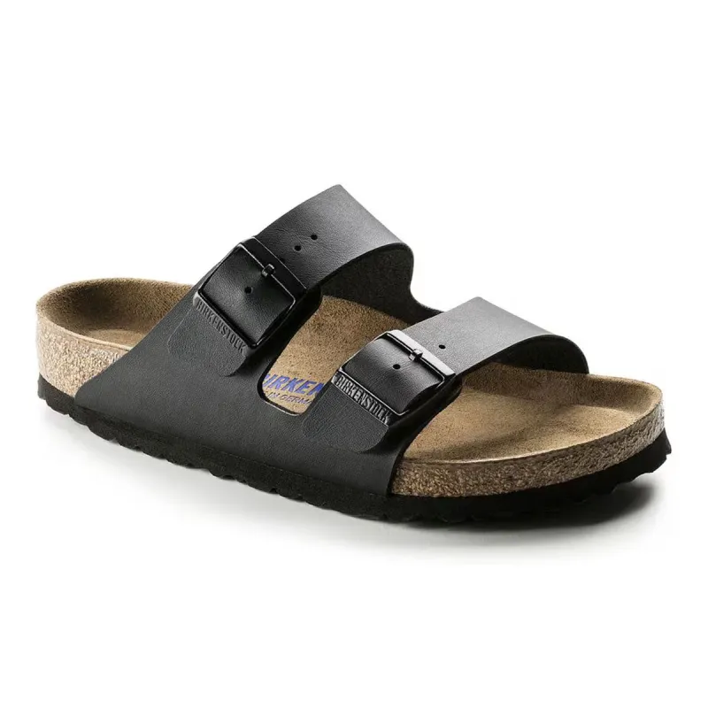 Birkenstock Arizona Soft Footbed Birko-Flor Black sold by Zulily