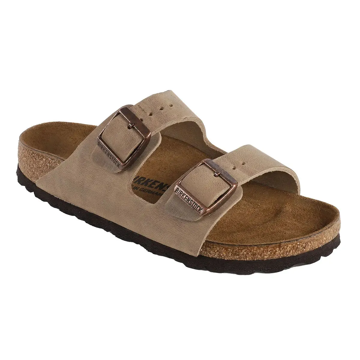 Birkenstock Arizona Oiled Leather Sandals sold by Zulily