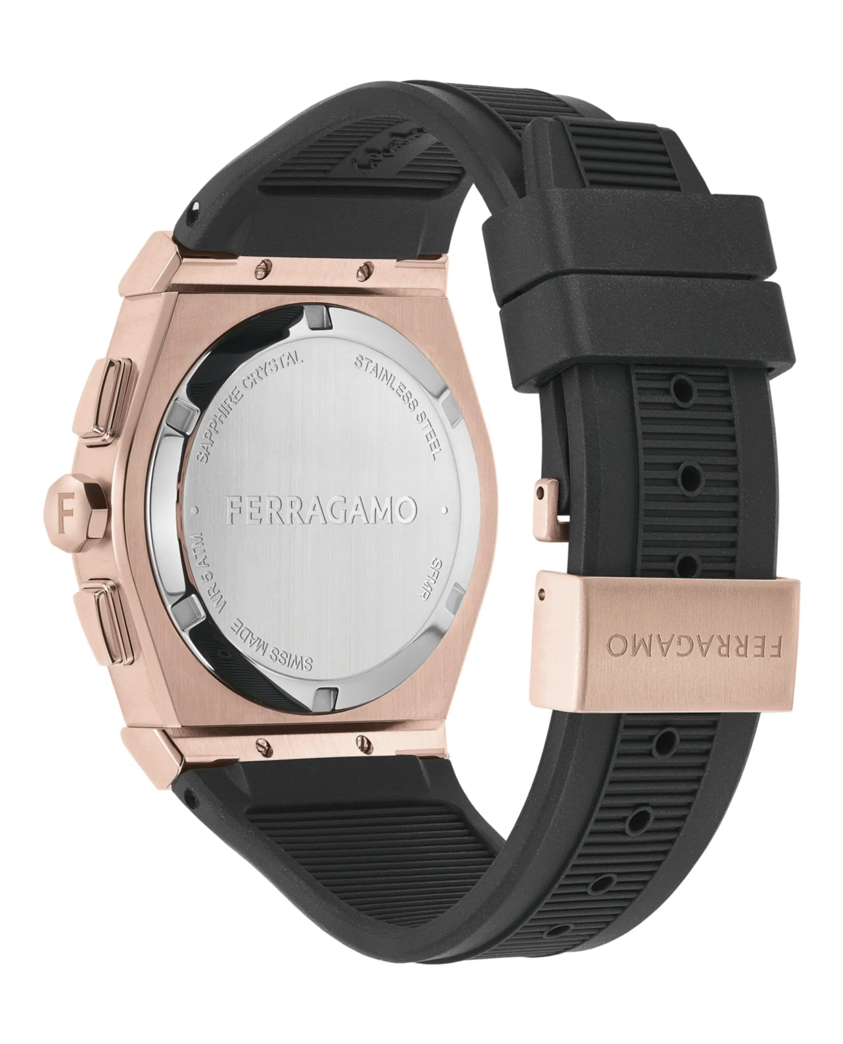 Ferragamo Vega Chrono Silicone Watch sold by Zulily product image thumbnail 3