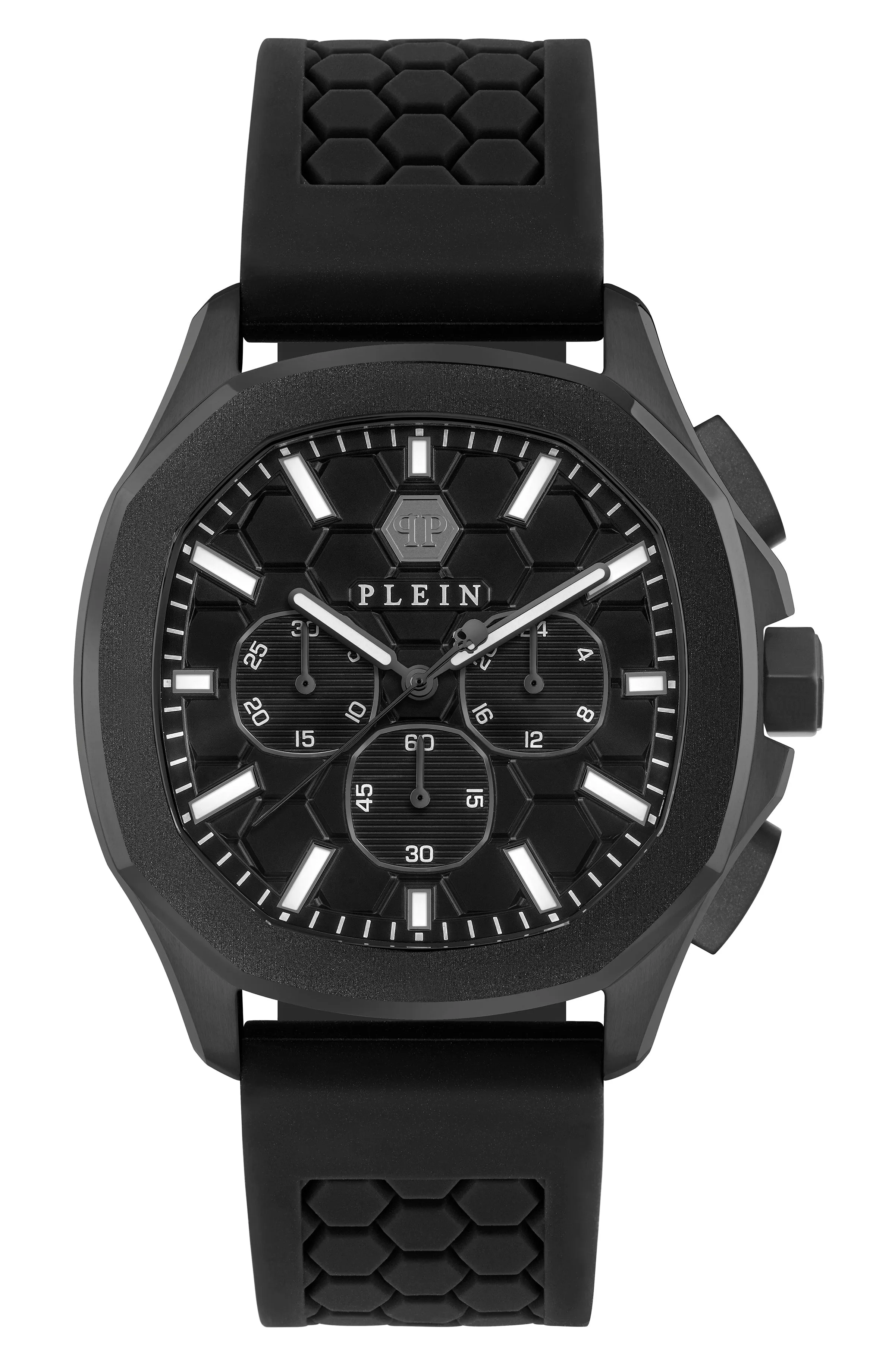 Philipp Plein $pectre Chrono Silicone Watch sold by Zulily