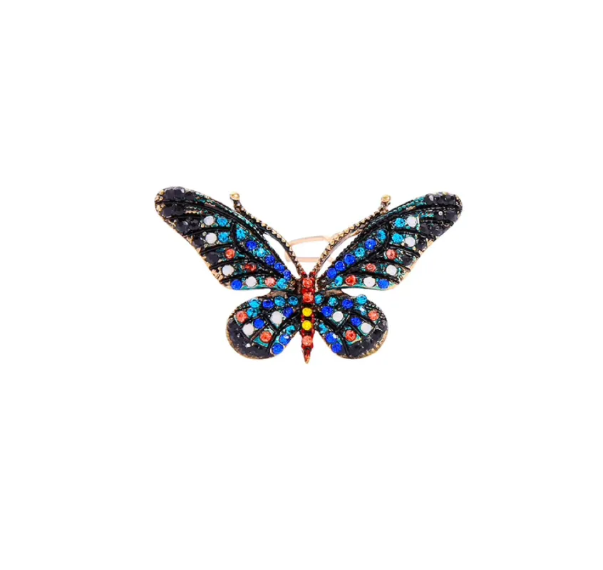 Multi Colored Butterfly Hair Pin sold by Zulily