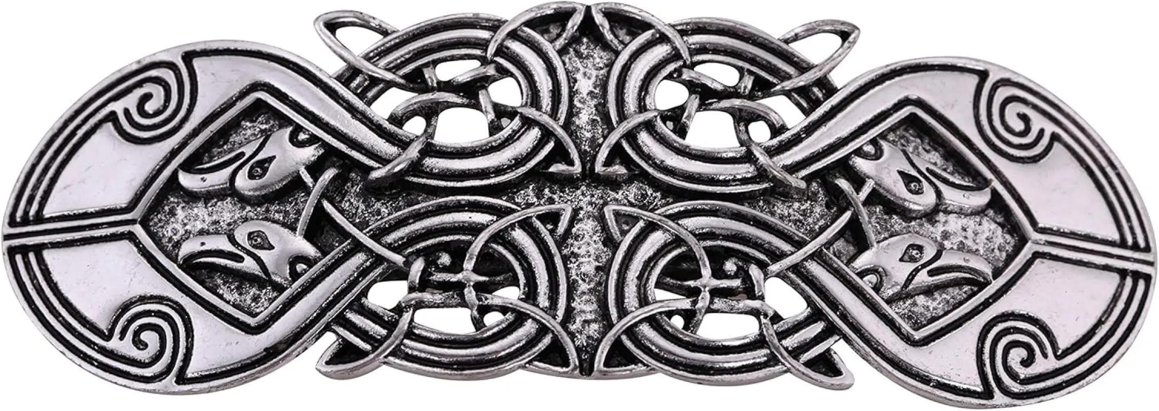 Silvertone Celtic Hair Clip sold by Zulily