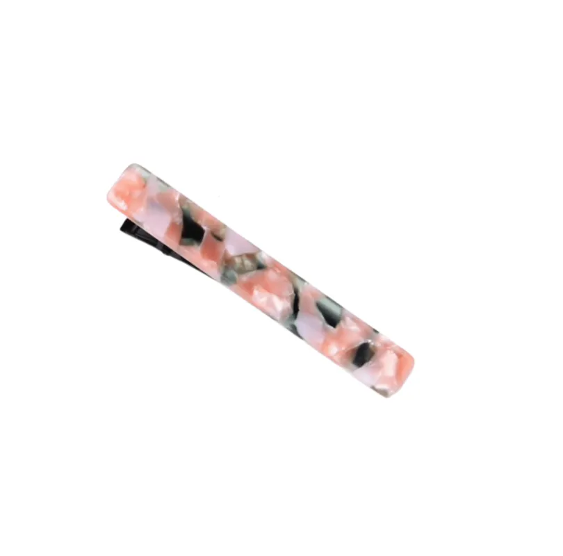 Pink Marbled Hair Clip sold by Zulily