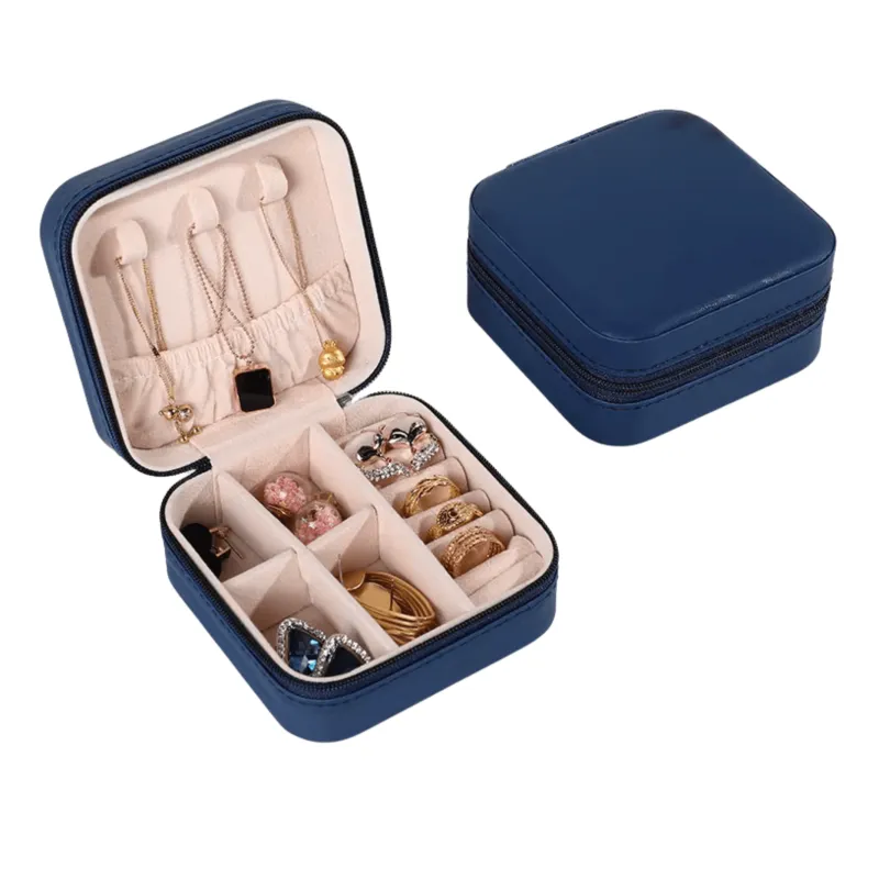 Navy Jewelry Mini Travel Case sold by Zulily