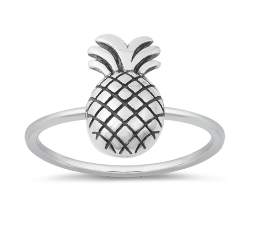 Sterling Silver Pineapple Ring sold by Zulily
