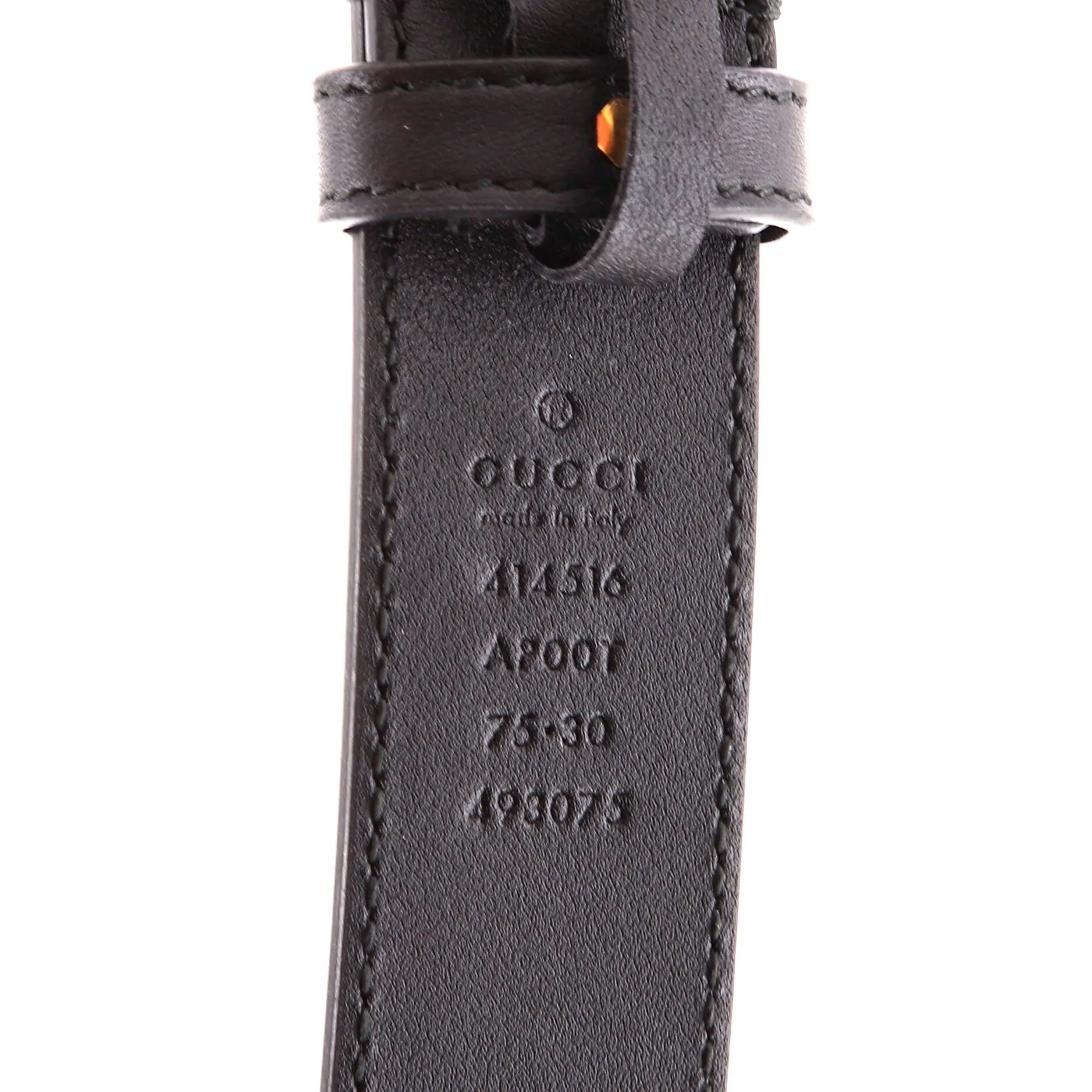 Rebag Women's GG Marmont Belt Leather Thin 75 sold by Zulily product image thumbnail 3