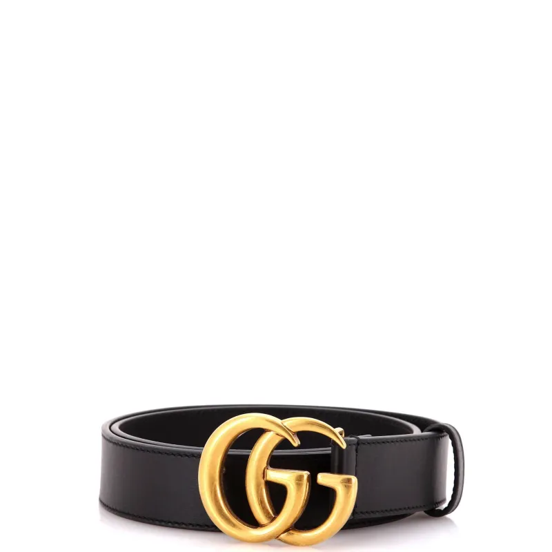 Rebag Women's GG Marmont Belt Leather Thin 75 sold by Zulily