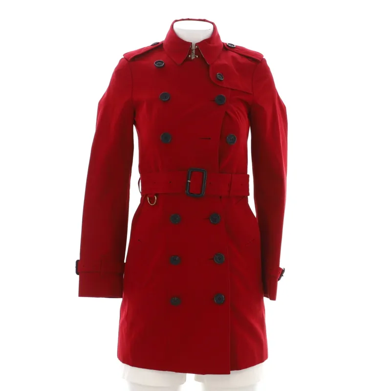 Rebag Women's Double Breasted Belted Mid-Length Trench Coat Cotton sold by Zulily