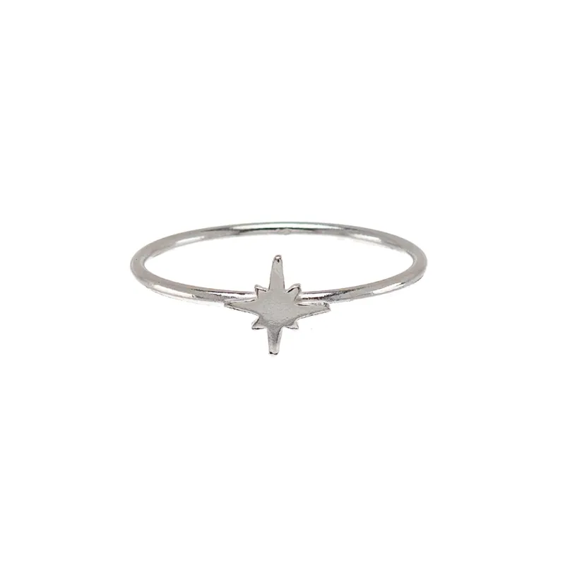 Sterling Silver Northern Star Ring sold by Zulily