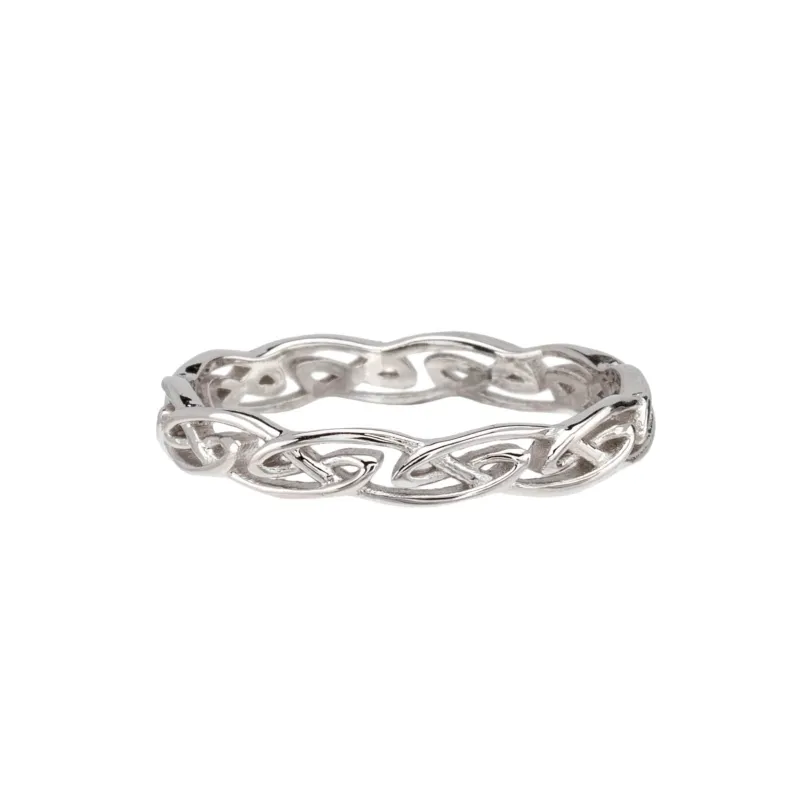 Sterling Silver Infinite Celtic Openwork Ring sold by Zulily