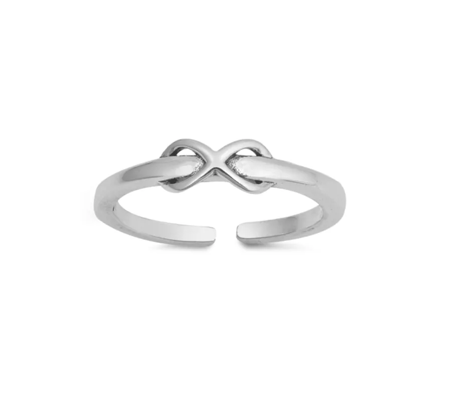 Sterling Silver Infinity Toe Ring sold by Zulily