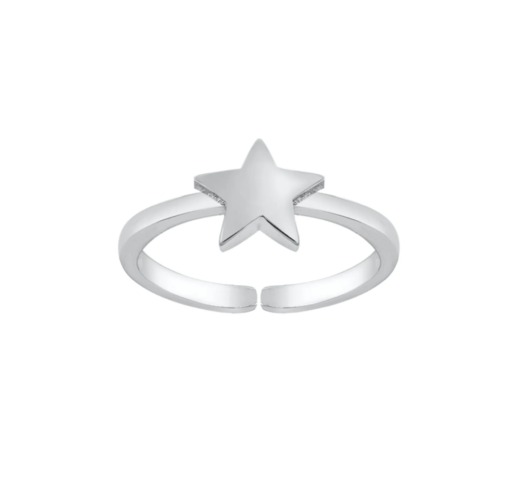 Sterling Silver Star Toe Ring sold by Zulily product image thumbnail 2