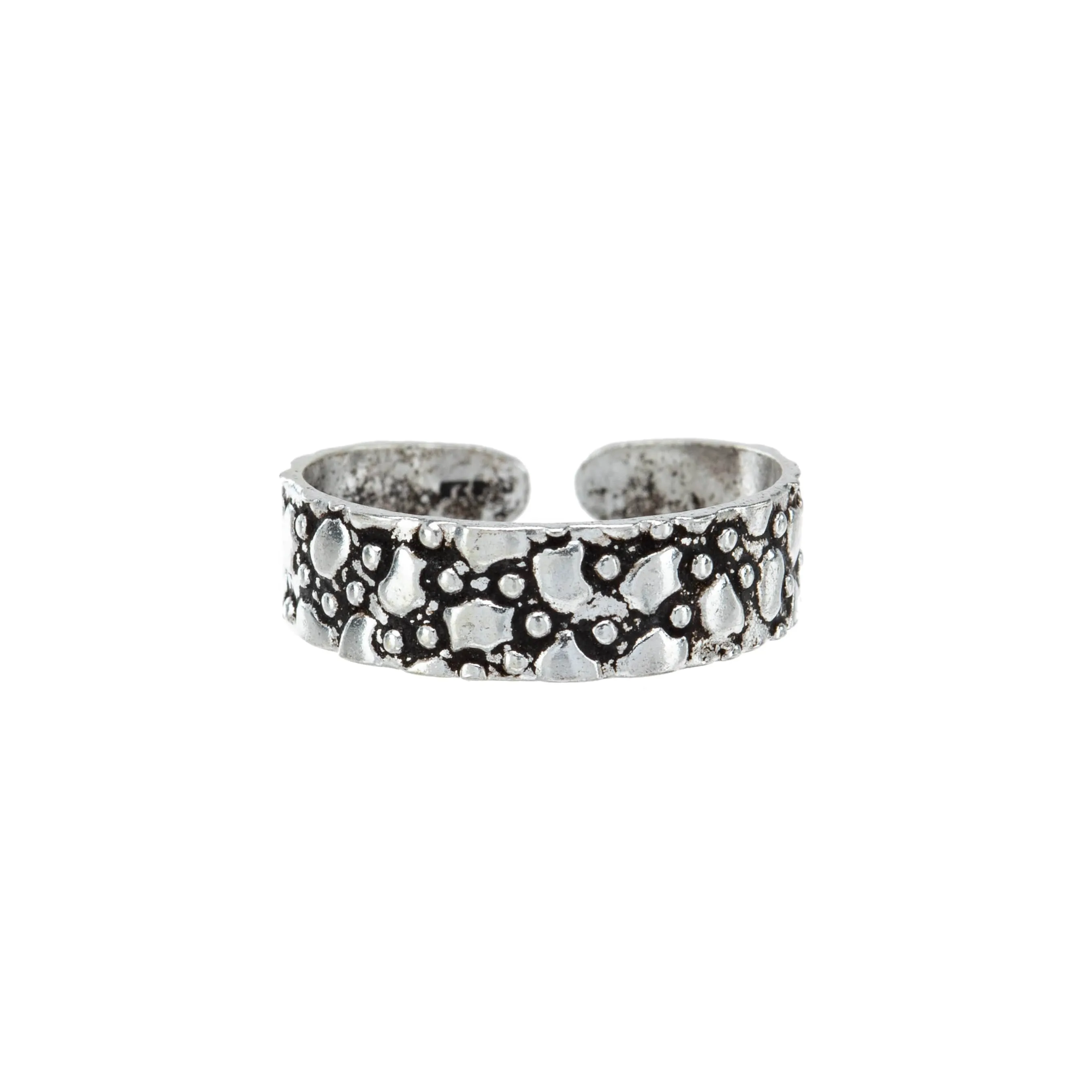 Sterling Silver Patterned Toe Ring sold by Zulily