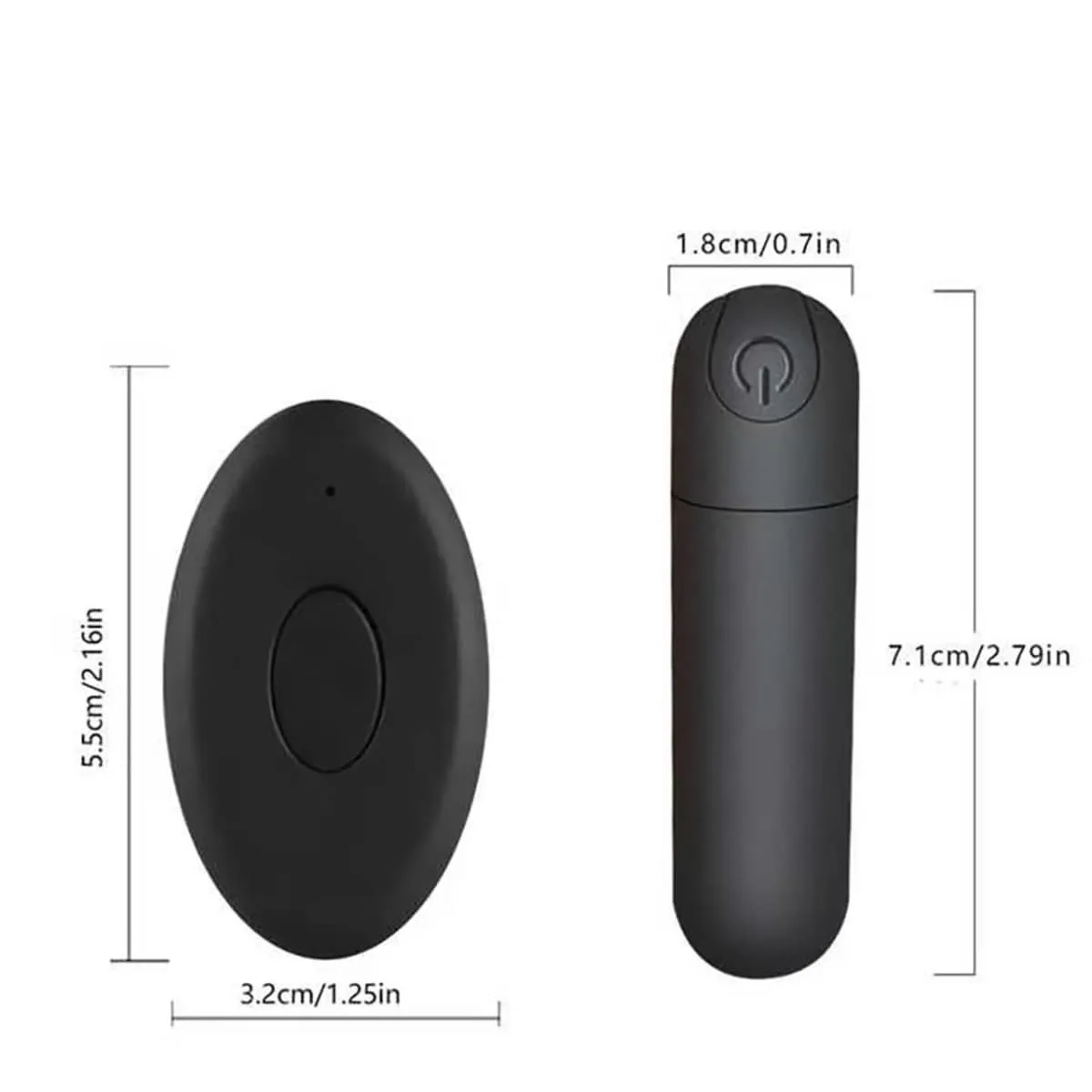 Black Wireless Panty Vibrator sold by Zulily product image thumbnail 2