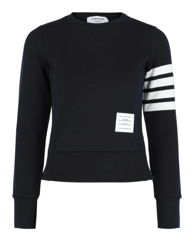 Thom Browne Classic Loopback 4-Bar Sweatshirt made by Thom Browne